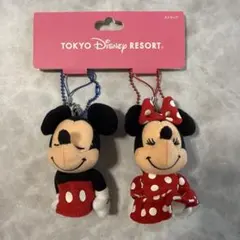 Disney ミッキー ミニー ディズニー ぬいぐるみストラップ キーホルダーのサムネイル