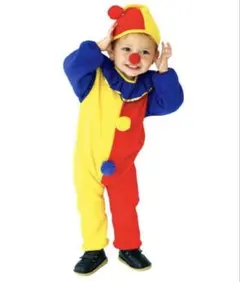 ピエロ　衣装　ハロウィン　コスプレ