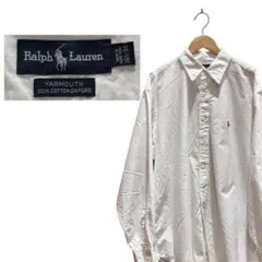 【174】 Ralph Lauren オックスフォードシャツ ホワイト