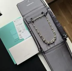 ティファニーハードウェアグラジュエイテッドリンクネックレス