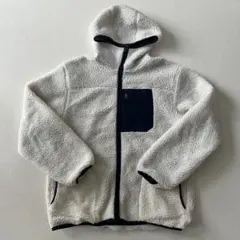 【最終値下げ】coen フリースジャケット　ホワイト　XLサイズ