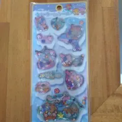 【カミオジャパン】ウォーターインシール_サンリオキャラクターズ_日焼けサマー