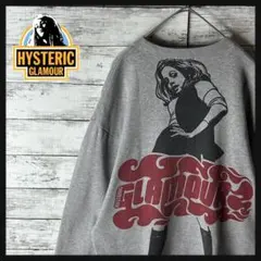 3677M【豪華一面ビッグロゴ】ヒステリックグラマー☆ヒスガール スウェット