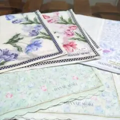 HANAE MORI ハンカチ 5枚セット 花柄