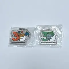 ポケモン 30周年 メタルチャームマスコット めじるし リザードン フシギダネ
