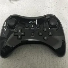 Wii U PRO コントローラー kuro 黒　美品
