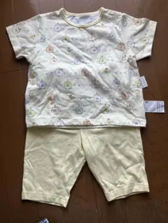 すみっコぐらし　ユニクロ　パジャマ 黄色 90