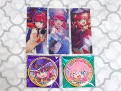 FGO 最終再臨展 ミニキャラカード 缶バッジ メカエリチャン