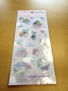 リトルツインスターズ キラぷくシール　おそら