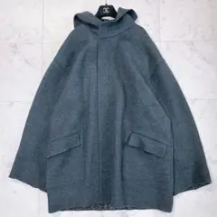 美品▲定価8.6万▲YLEVEイレーヴ//メルトンノーカラーウールコート▲グレー 2025年最新】イレーヴ YLEVE コートの人気アイテム - メルカリ