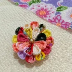 28:くるみボタン・つまみ細工