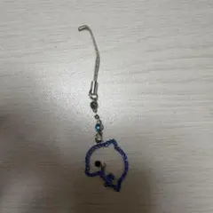 イルカ ストラップ ラインストーン