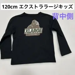 美品 120cm 男の子 エクストララージキッズ 長袖 Tシャツ ロンT