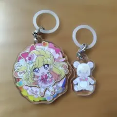 プリキュアあそーと B賞 ふらっとめじるしアクセサリー キュアミラクル　モフルン