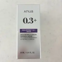 【新品】　anua アヌア　0.3+ レチノール　美容液 30mL セラム