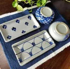有田焼 青花しん窯 青花匠 隅切小皿 2枚 - メルカリ