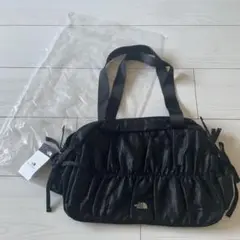 【新品未使用】ノースフェイス ショルダートートバッグ 黒のサムネイル