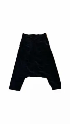 COMME des GARCONS サルエルパンツ ベロア ブラック Sのサムネイル