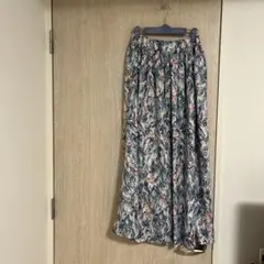 URBAN RESEARCH ROSSO　フラワープリントマキシスカートのサムネイル