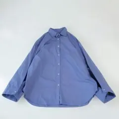 IENA SOMELLOS fly frontシャツ ブルー 36 - メルカリ