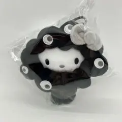 【新品】サンリオ ミャクミャク なりきりぬいぐるみ カラビナ ブラック キティ