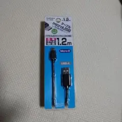 Kashimura microUSBケーブル 1.2m AJ-460のサムネイル