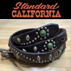 ⭐️HTC⭐️ナローベルト⭐️フラワーターコイズ⭐️ヴィンテージブラック(茶芯)⭐️34