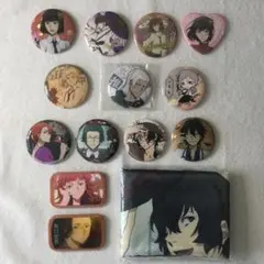 文豪ストレイドッグス　布ポスター　缶バッジ　まとめ