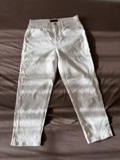 BANANA REPUBLIC ホワイトデニム 27/4(S~M)約68.5cm