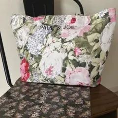 PAUL & JOE フラワープリント トートバッグ　ムック本