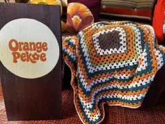 グラニースクエアかぎ針編みブランケット