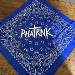 PHATRNK バンダナ 青