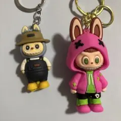 ラブブ キーホルダー 2個セット❣️