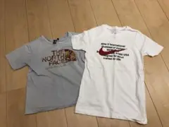 THE NORTH FACE & NIKE Tシャツ 2枚セット