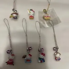 ご当地キティ 根付 ストラップ 7個セット まとめ売り サンリオ - メルカリ