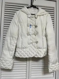 WILLSELECTION フード付きダウンジャケット ホワイト