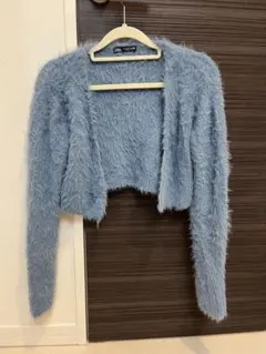 着用回数数回 ZARA ボレロカーディガン Sのサムネイル