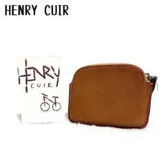 アンリークイール　小銭入れ　ケース 中古・古着通販】HENRY CUIR (アンリークイール) コインケース レッド