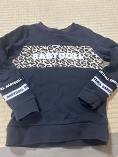 BABYDOLL トレーナー ヒョウ柄 綿100%