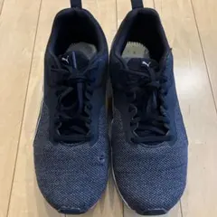 【訳あり】26cm Puma ブラック スニーカー