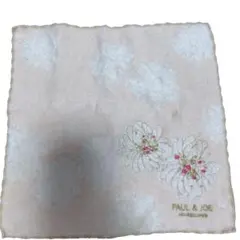 PAUL & JOE 　花柄タオルハンカチ　ポールアンドジョー