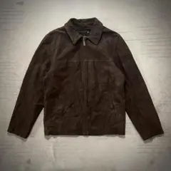Eddie Bauer レザージャケット シングルライダース 牛革 M