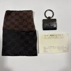GUCCI GGキーホルダー／キーリング　ケース・証明書付き