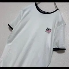 ラルフローレン POLO JEANS Tシャツ ホワイト リンガーネック Mのサムネイル