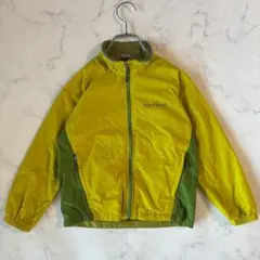 モンベル キッズ 120 ウインドブラスト プリントジャケット ナイロン