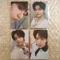 TXT TOGETHER 5形態 ユニバ 特典 トレカ 4枚 セミコンプ