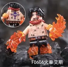 レゴ互換 ワンピース　ポートガス・D・エース 1体 ミニフィグ