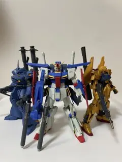 HG 1/144 ZZガンダム/百式/ケンプファー ガンプラまとめ売り ジャンク