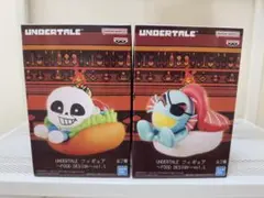 UNDERTALE サンズ アンダイン FOOD DESIGN vol.1 2種 Undertale Undyne and Sans Food Design Vol.1 Figure Banpresto