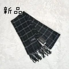 新品 メンズ マフラー チェック